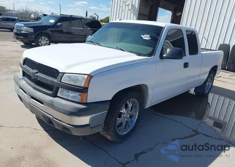 2004 Chevrolet Silverado 1500 Ls из США, поврежденный, VIN 1GCEC19X84Z349766